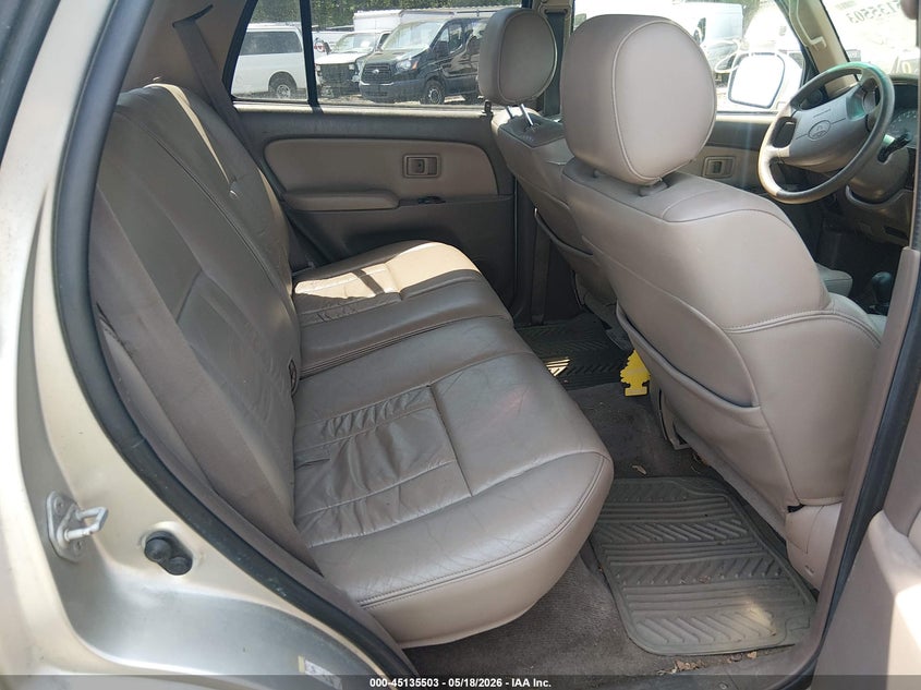2002 Toyota 4runner VIN JT3HN87R829069352 IAAI salvage auction — NORMAL WEAR, Salvage (Texas), sold $25 on 2026-07-28 (photo 8)