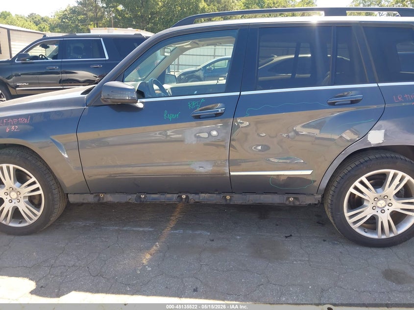 2013 Mercedes-benz Glk-klasse VIN WDCGG5HB4DG042837 IAAI salvage auction — SIDE, Salvage (Georgia), sold $3,600 on 2026-07-08 (photo 6)