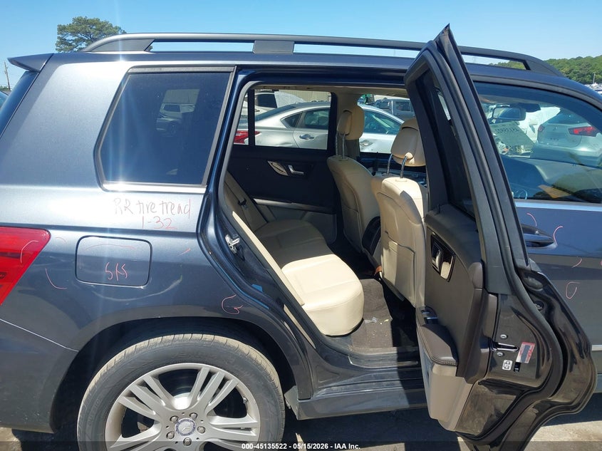 2013 Mercedes-benz Glk-klasse VIN WDCGG5HB4DG042837 IAAI salvage auction — SIDE, Salvage (Georgia), sold $3,600 on 2026-07-08 (photo 8)