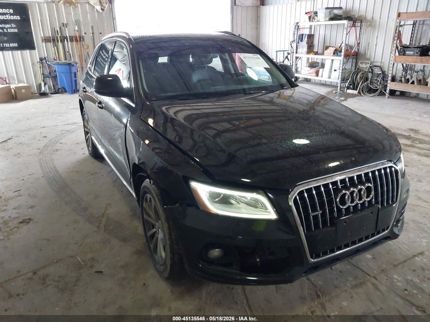 2016 Audi Q5 VIN WA1L2AFP0GA016344 IAAI salvage auction — RIGHT SIDE, Salvage (Illinois), sold $2,600 on 2026-07-22 (photo 1)