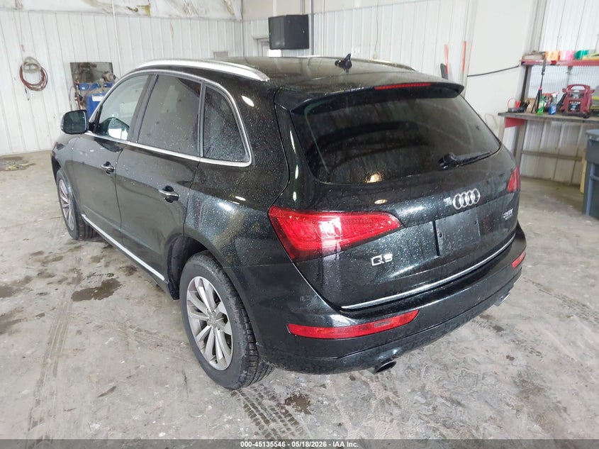 2016 Audi Q5 VIN WA1L2AFP0GA016344 IAAI salvage auction — RIGHT SIDE, Salvage (Illinois), sold $2,600 on 2026-07-22 (photo 3)