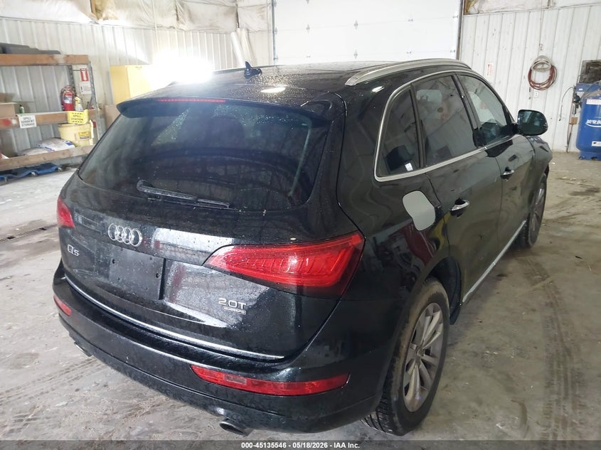 2016 Audi Q5 VIN WA1L2AFP0GA016344 IAAI salvage auction — RIGHT SIDE, Salvage (Illinois), sold $2,600 on 2026-07-22 (photo 4)