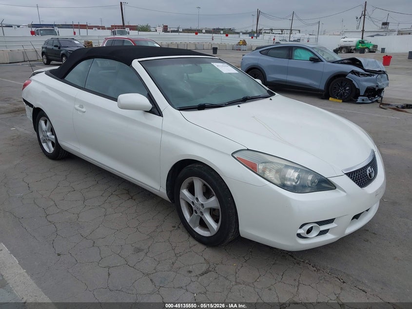 2007 Toyota Camry solara VIN 4T1FA38PX7U122549 IAAI salvage auction — REAR END, Salvage (California), sold $1,250 on 2026-07-09 (photo 1)