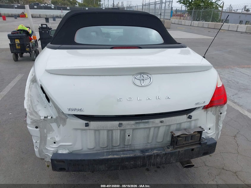 2007 Toyota Camry solara VIN 4T1FA38PX7U122549 IAAI salvage auction — REAR END, Salvage (California), sold $1,250 on 2026-07-09 (photo 6)