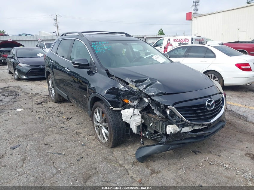 2015 Mazda Cx-9 VIN JM3TB2DA0F0448843 IAAI salvage auction — RIGHT FRONT, Salvage (Georgia), sold $425 on 2026-07-15 (photo 1)