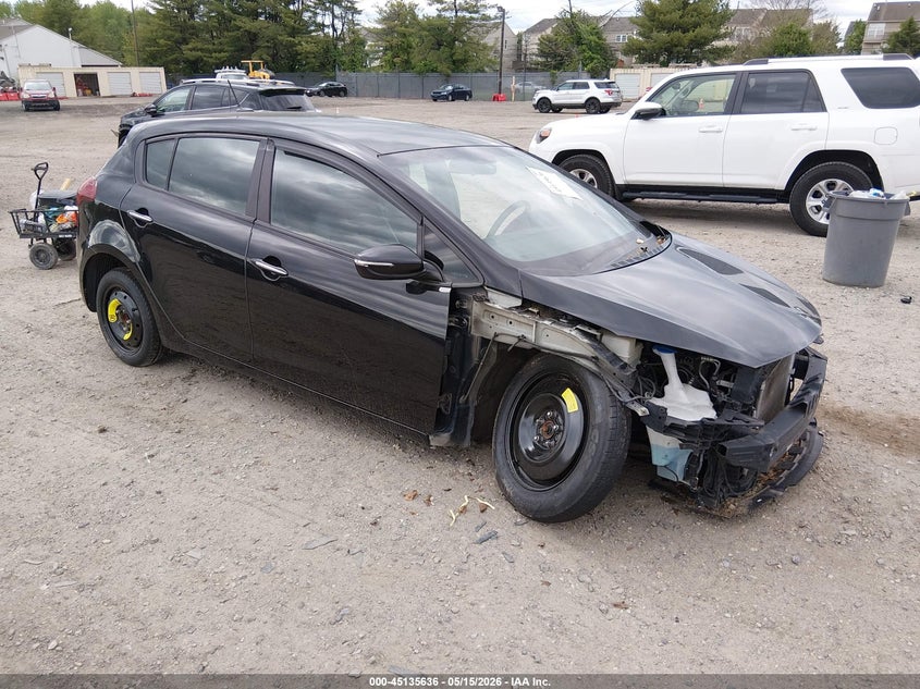 2016 Kia Forte VIN KNAFZ5A33G5631132 IAAI salvage auction — NORMAL WEAR, Salvage (Texas), sold $500 on 2026-07-14 (photo 1)