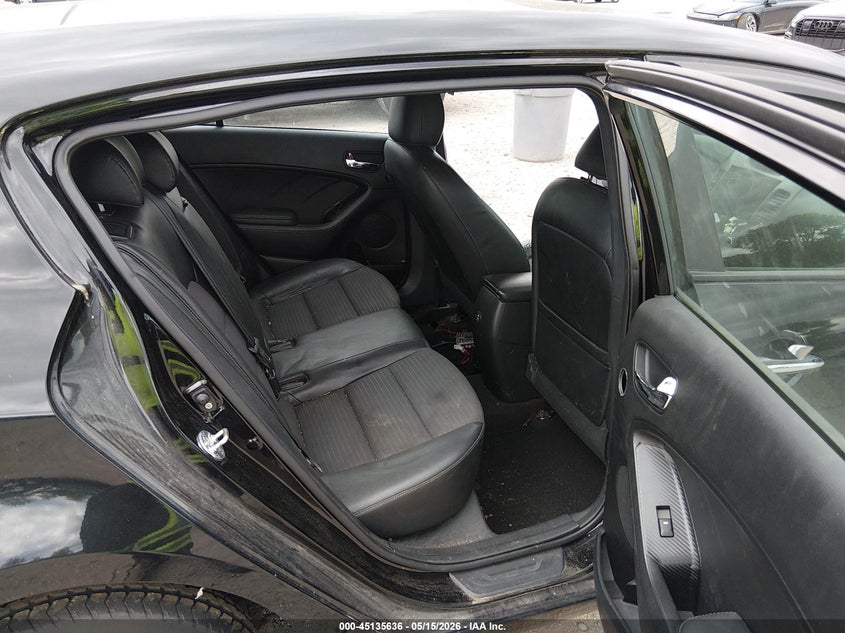 2016 Kia Forte VIN KNAFZ5A33G5631132 IAAI salvage auction — NORMAL WEAR, Salvage (Texas), sold $500 on 2026-07-14 (photo 8)