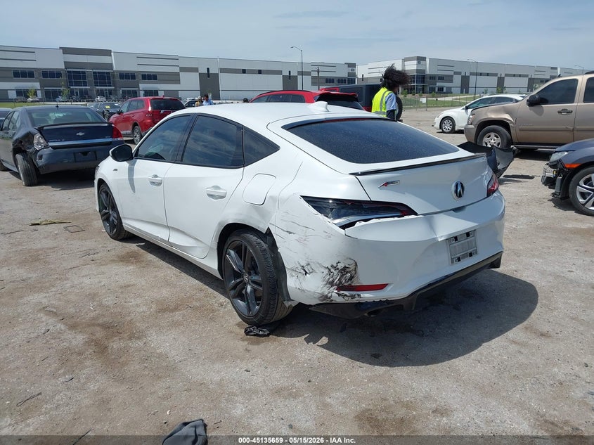 2024 Acura Integra VIN 19UDE4H36RA027995 IAAI salvage auction — REAR END, Original (Texas), sold $10,100 on 2026-07-31 (photo 3)