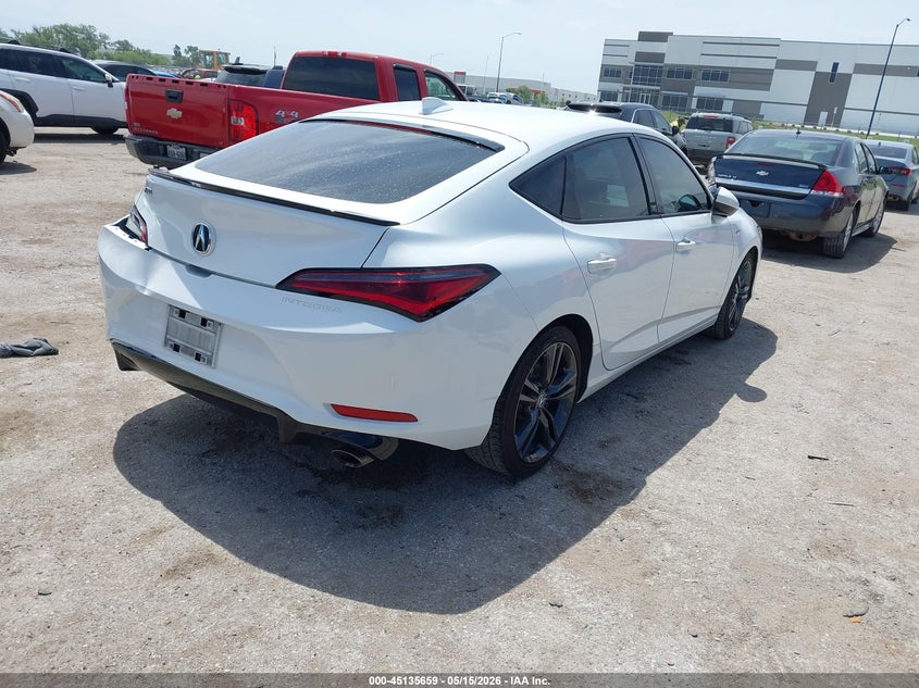 2024 Acura Integra VIN 19UDE4H36RA027995 IAAI salvage auction — REAR END, Original (Texas), sold $10,100 on 2026-07-31 (photo 4)