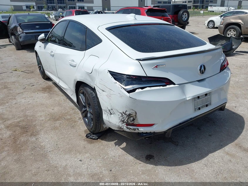 2024 Acura Integra VIN 19UDE4H36RA027995 IAAI salvage auction — REAR END, Original (Texas), sold $10,100 on 2026-07-31 (photo 6)