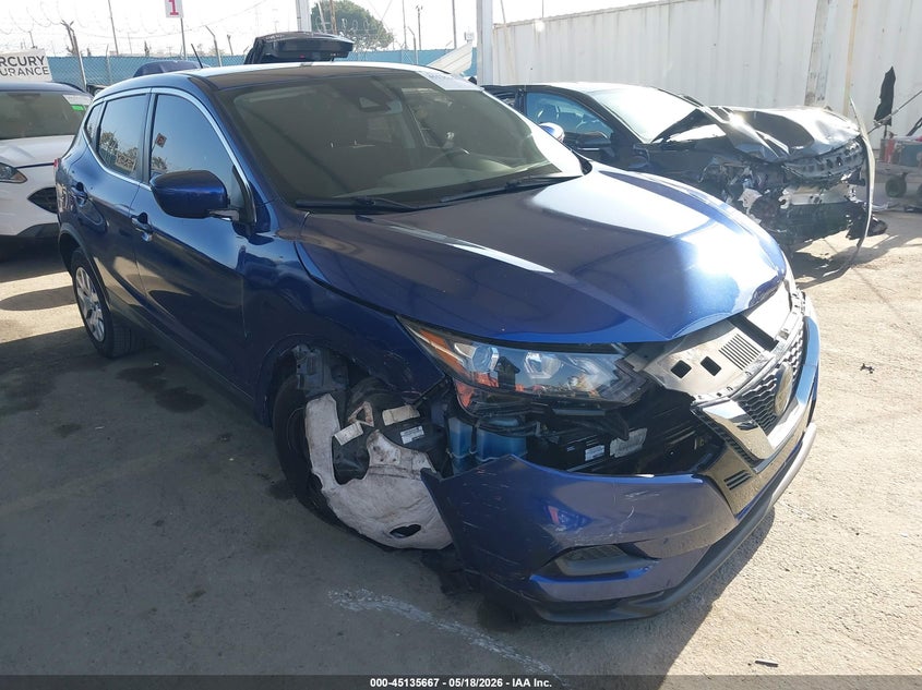2020 Nissan Rogue VIN JN1BJ1CV3LW268600 IAAI salvage auction — RIGHT FRONT, Salvage (California), sold $2,100 on 2026-07-08 (photo 1)