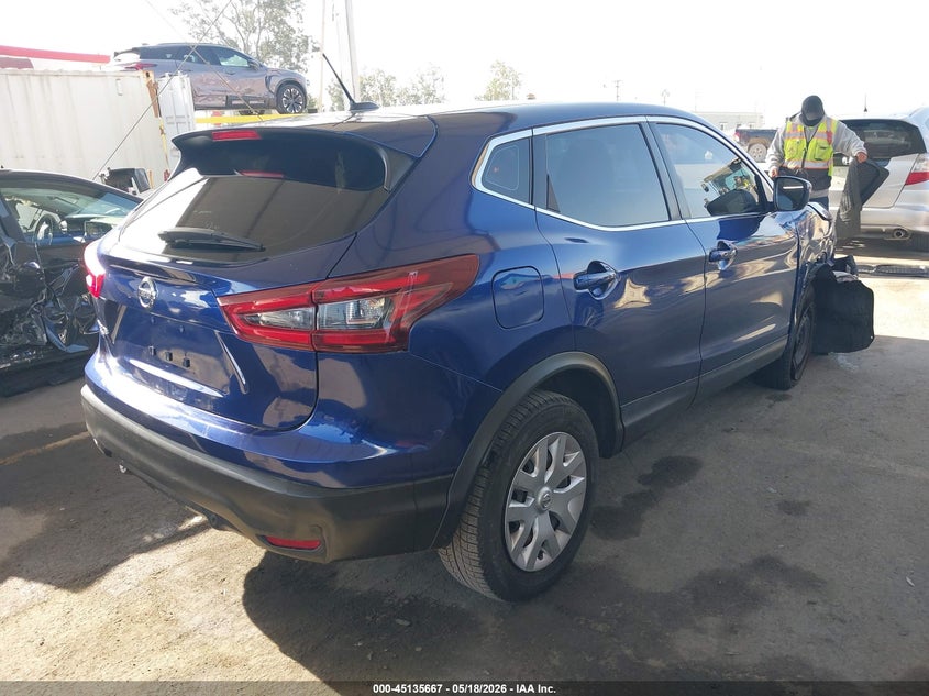 2020 Nissan Rogue VIN JN1BJ1CV3LW268600 IAAI salvage auction — RIGHT FRONT, Salvage (California), sold $2,100 on 2026-07-08 (photo 4)