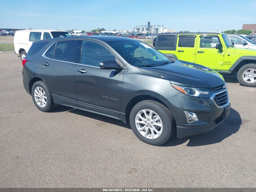 2020 Chevrolet Equinox VIN 3GNAXUEV5LS602859 IAAI salvage auction — HAIL, Salvage Title, sold $6,700 on 2026-07-27 (photo 1)