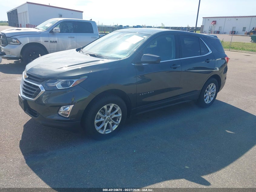 2020 Chevrolet Equinox VIN 3GNAXUEV5LS602859 IAAI salvage auction — HAIL, Salvage Title, sold $6,700 on 2026-07-27 (photo 2)
