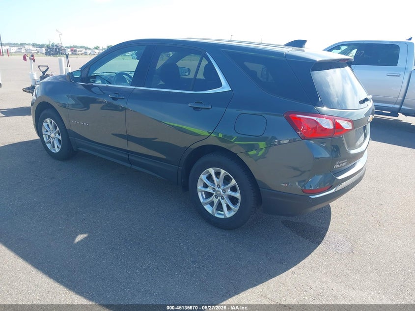 2020 Chevrolet Equinox VIN 3GNAXUEV5LS602859 IAAI salvage auction — HAIL, Salvage Title, sold $6,700 on 2026-07-27 (photo 3)