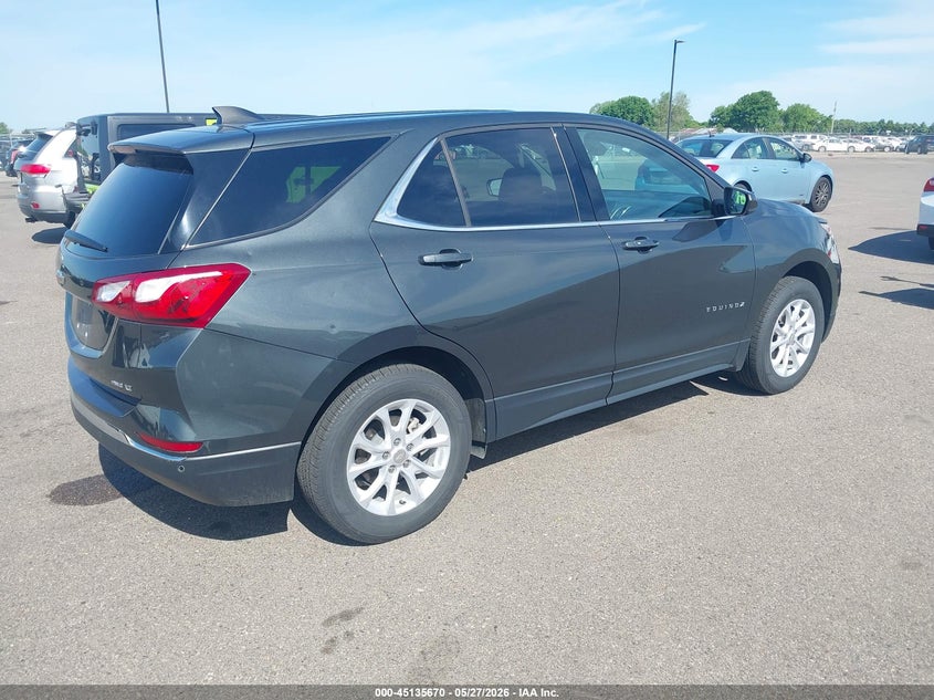 2020 Chevrolet Equinox VIN 3GNAXUEV5LS602859 IAAI salvage auction — HAIL, Salvage Title, sold $6,700 on 2026-07-29 (photo 4)
