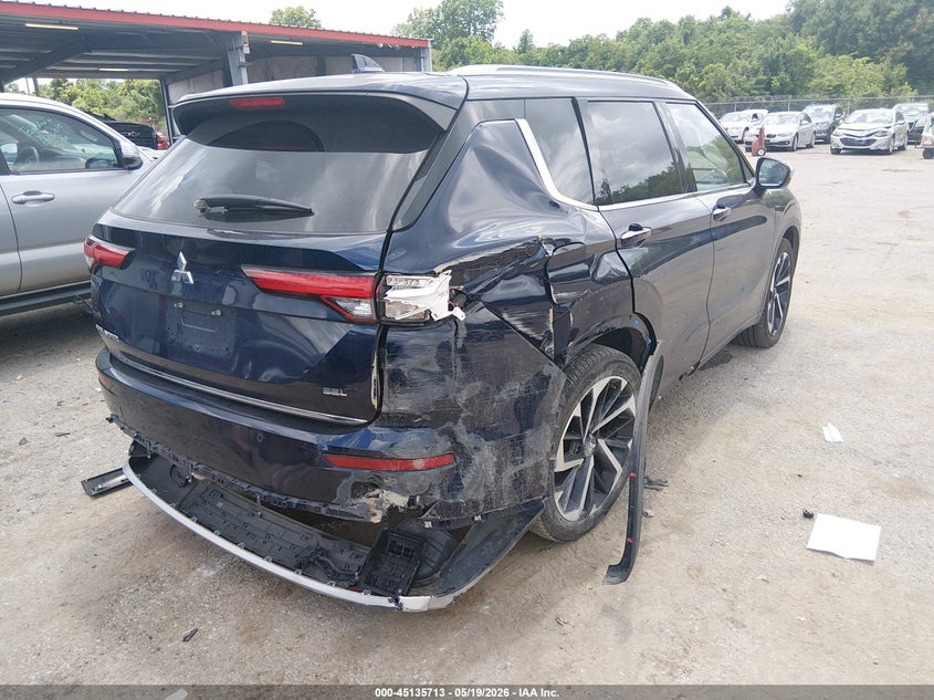 2023 Mitsubishi Outlander VIN JA4J3VA85PZ007085 IAAI salvage auction — REAR END, Salvage (Louisiana), sold $7,000 on 2026-07-28 (photo 4)
