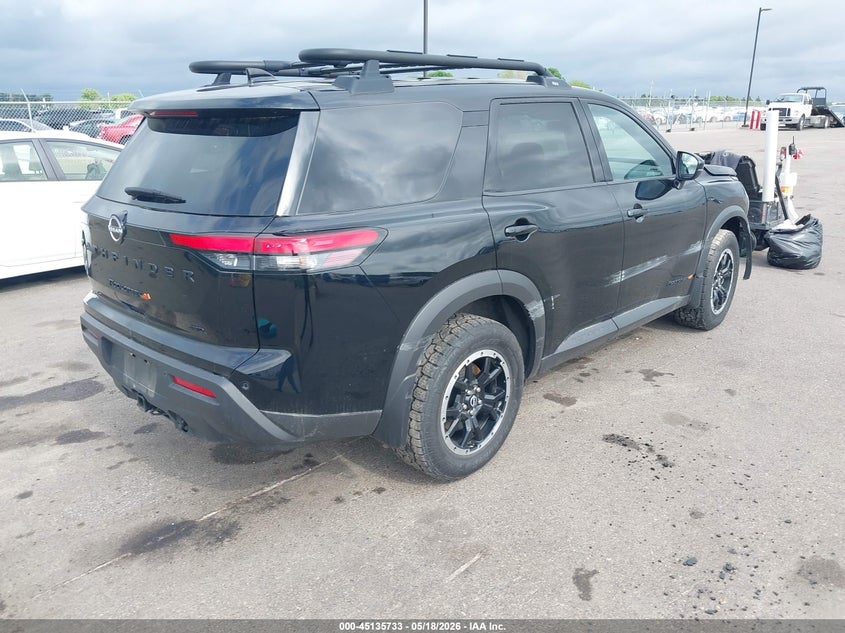 2023 Nissan Pathfinder VIN 5N1DR3BD6PC216304 IAAI salvage auction — FRONT END, Salvage (Minnesota), sold $9,050 on 2026-07-29 (photo 4)