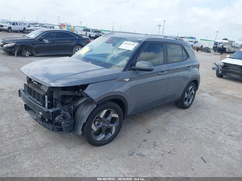 2020 Hyundai Venue VIN KMHRC8A38LU017353 IAAI salvage auction — FRONT END, Original (Texas), sold $2,800 on 2026-07-29 (photo 2)