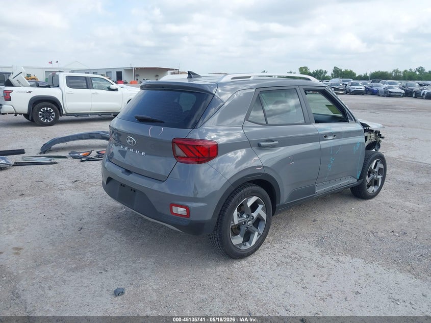 2020 Hyundai Venue VIN KMHRC8A38LU017353 IAAI salvage auction — FRONT END, Original (Texas), sold $2,800 on 2026-07-29 (photo 4)