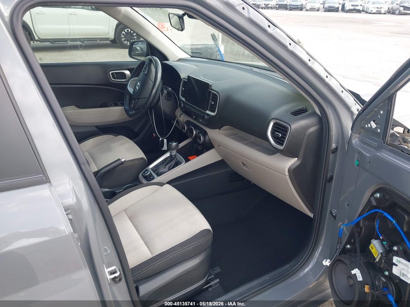 2020 Hyundai Venue VIN KMHRC8A38LU017353 IAAI salvage auction — FRONT END, Original (Texas), sold $2,800 on 2026-07-29 (photo 5)