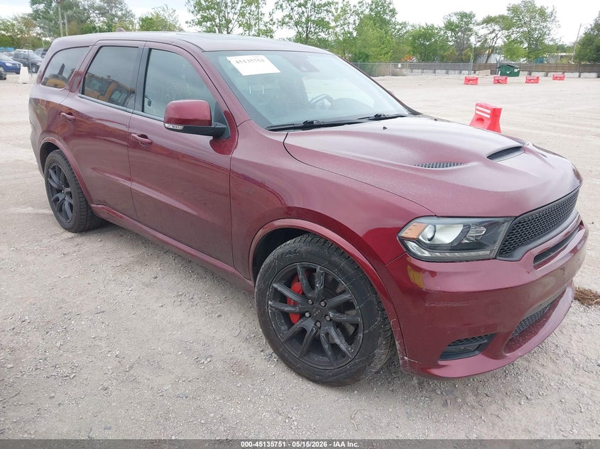 2018 Dodge Durango VIN 1C4SDJGJ6JC100301 — IAAI salvage auction photo