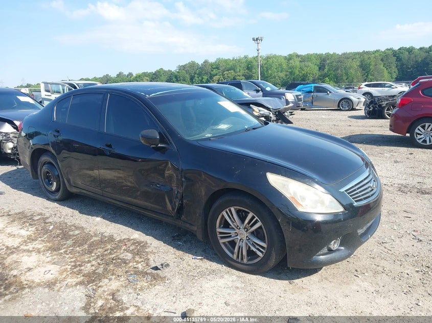 2011 Infiniti G37 VIN JN1CV6AR0BM353321 IAAI salvage auction — RIGHT SIDE, Salvage (Georgia), sold $400 on 2026-07-08 (photo 1)