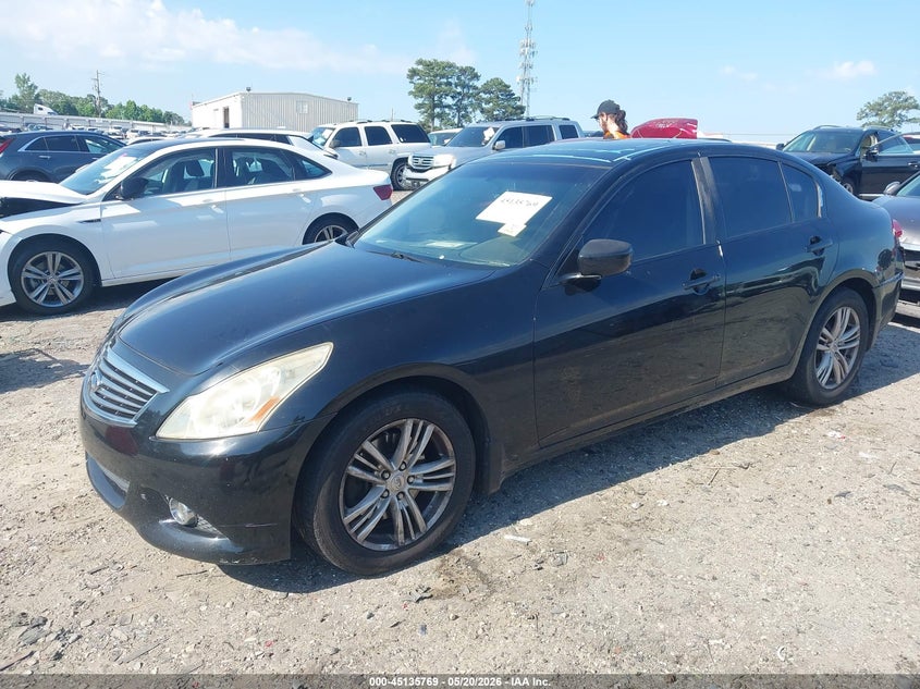 2011 Infiniti G37 VIN JN1CV6AR0BM353321 IAAI salvage auction — RIGHT SIDE, Salvage (Georgia), sold $400 on 2026-07-08 (photo 2)