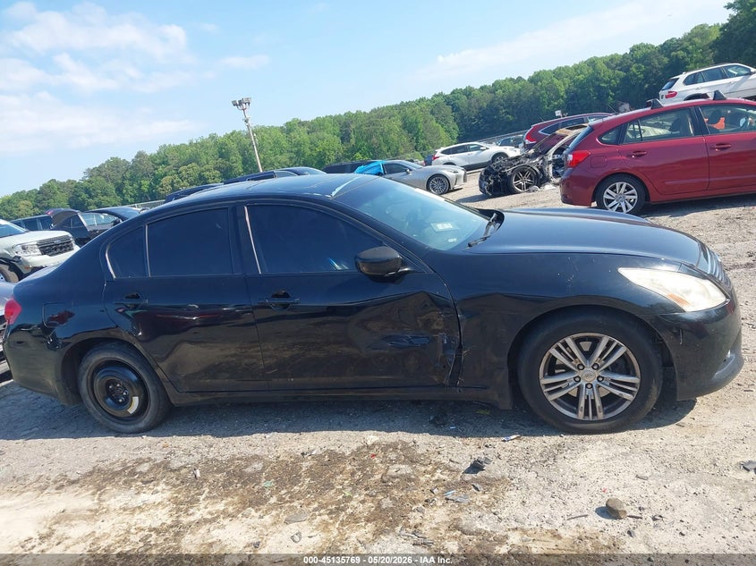 2011 Infiniti G37 VIN JN1CV6AR0BM353321 IAAI salvage auction — RIGHT SIDE, Salvage (Georgia), sold $400 on 2026-07-08 (photo 6)