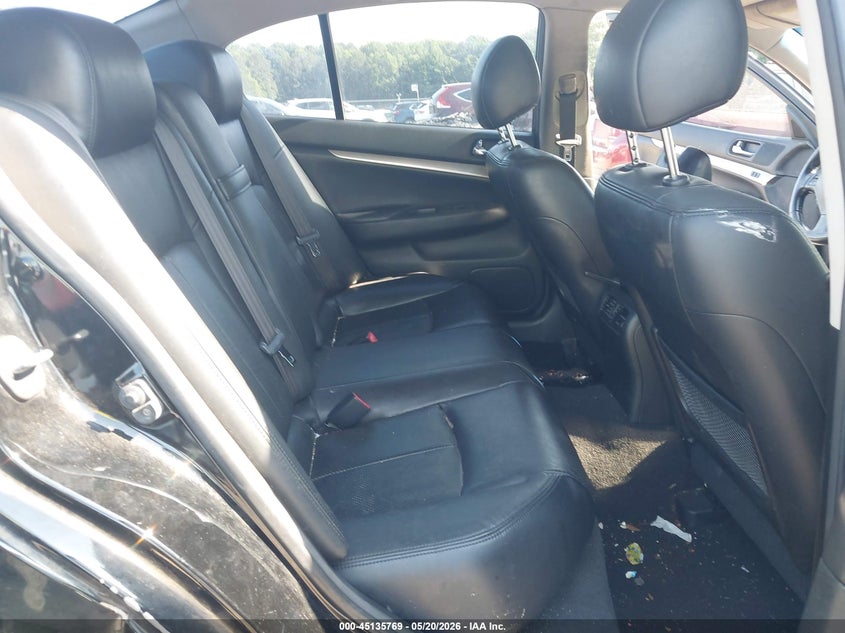 2011 Infiniti G37 VIN JN1CV6AR0BM353321 IAAI salvage auction — RIGHT SIDE, Salvage (Georgia), sold $400 on 2026-07-08 (photo 8)