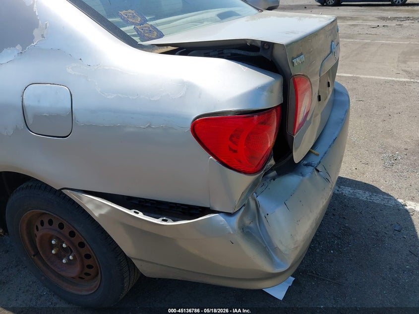 2003 Toyota Corolla VIN 2T1BR32E13C036718 IAAI salvage auction — REAR END, Salvage (New Jersey), sold $575 on 2026-07-06 (photo 6)