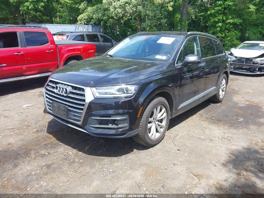 2018 Audi Q7 VIN WA1LHAF70JD029776 IAAI salvage auction — MECHANICAL, Salvage Title, sold $525 on 2026-07-21 (photo 2)