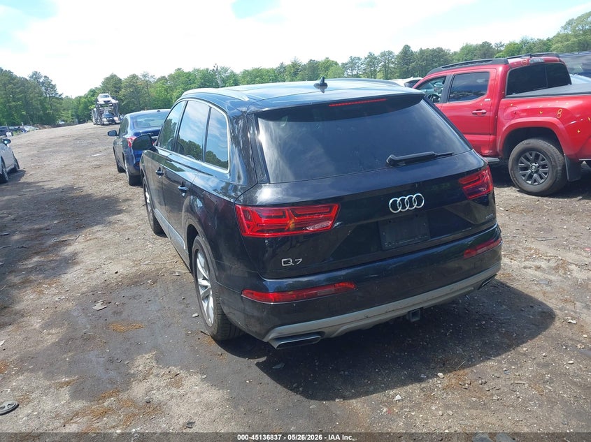 2018 Audi Q7 VIN WA1LHAF70JD029776 IAAI salvage auction — MECHANICAL, Salvage Title, sold $525 on 2026-07-21 (photo 3)