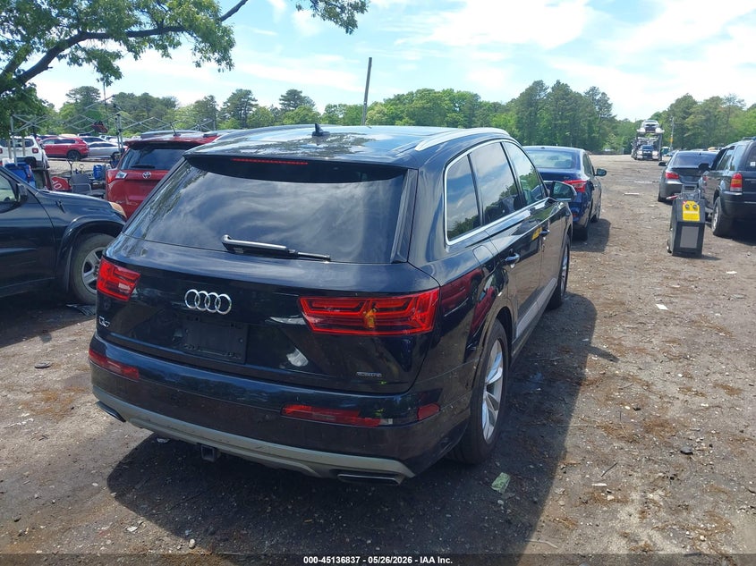 2018 Audi Q7 VIN WA1LHAF70JD029776 IAAI salvage auction — MECHANICAL, Salvage Title, sold $525 on 2026-07-21 (photo 4)