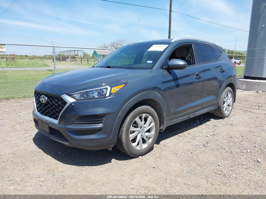 2021 Hyundai Tucson VIN KM8J33A42MU297846 IAAI salvage auction — REAR END, Original (Texas), sold $3,450 on 2026-07-09 (photo 2)