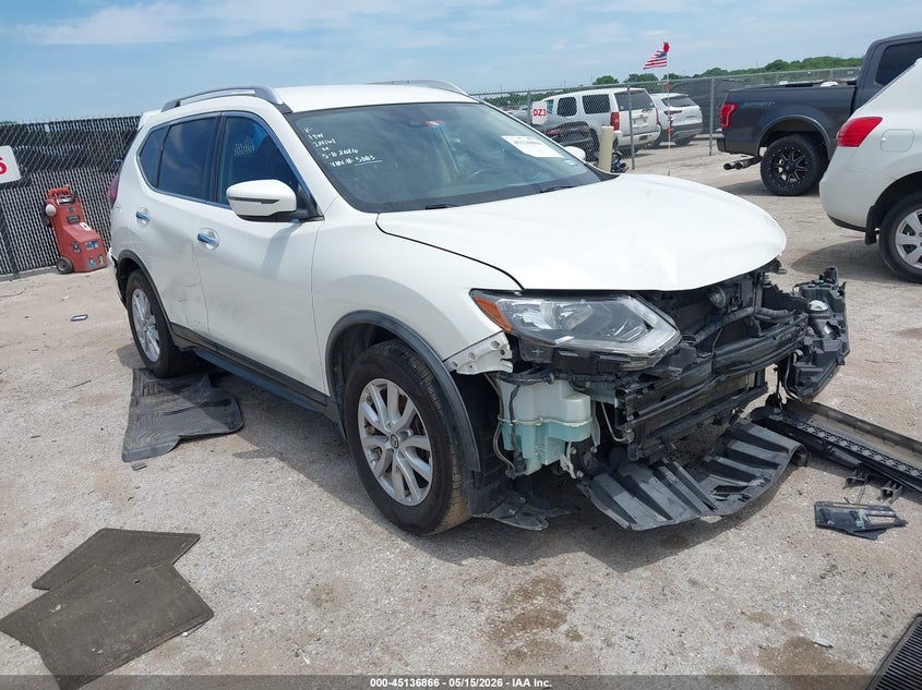 2019 Nissan Rogue VIN JN8AT2MT9KW255083 IAAI salvage auction — FRONT & REAR, Salvage (Texas), sold $1,200 on 2026-07-21 (photo 1)