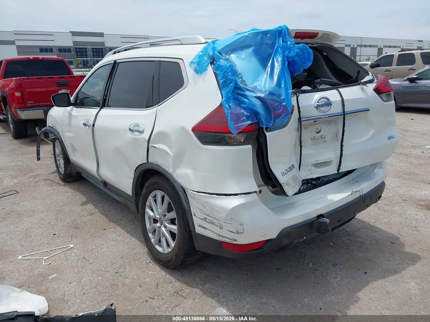 2019 Nissan Rogue VIN JN8AT2MT9KW255083 IAAI salvage auction — FRONT & REAR, Salvage (Texas), sold $1,200 on 2026-07-21 (photo 3)