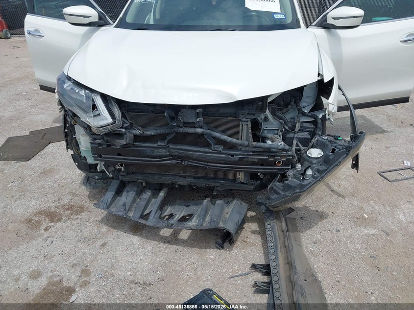 2019 Nissan Rogue VIN JN8AT2MT9KW255083 IAAI salvage auction — FRONT & REAR, Salvage (Texas), sold $1,200 on 2026-07-21 (photo 6)