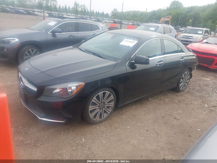 2018 Mercedes-benz Cla-klasse VIN WDDSJ4GB0JN587475 IAAI salvage auction — REAR END, Salvage (Illinois), sold $5,200 on 2026-07-15 (photo 2)