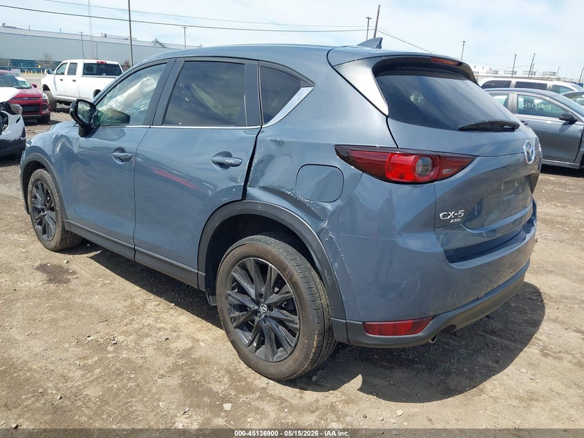 2021 Mazda Cx-5 VIN JM3KFBCM7M0430655 IAAI salvage auction — ROLLOVER, Mv-907A (New York), sold $4,100 on 2026-07-22 (photo 3)