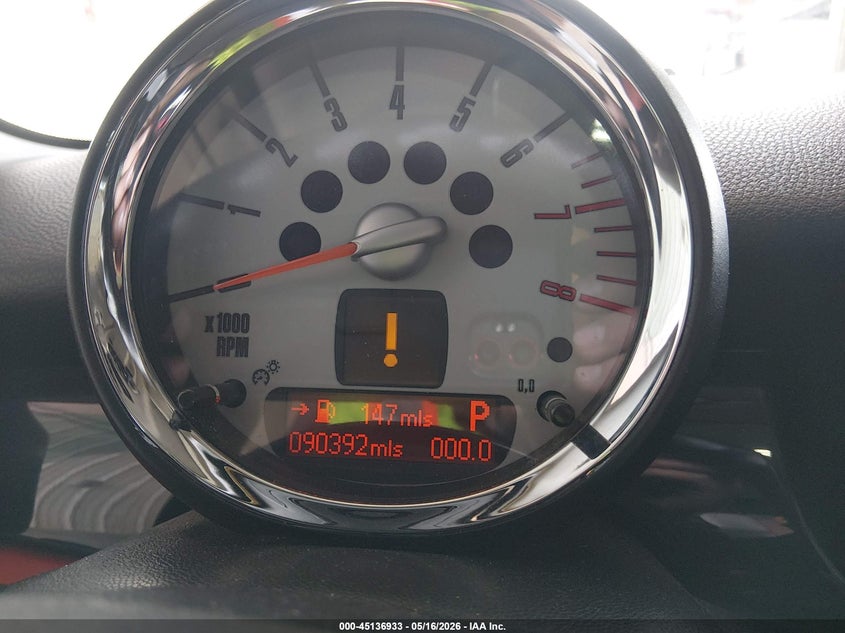 2009 Mini Cooper VIN WMWMM33519TP92523 IAAI salvage auction — NORMAL WEAR, Original (Alaska), sold $900 on 2026-07-10 (photo 7)