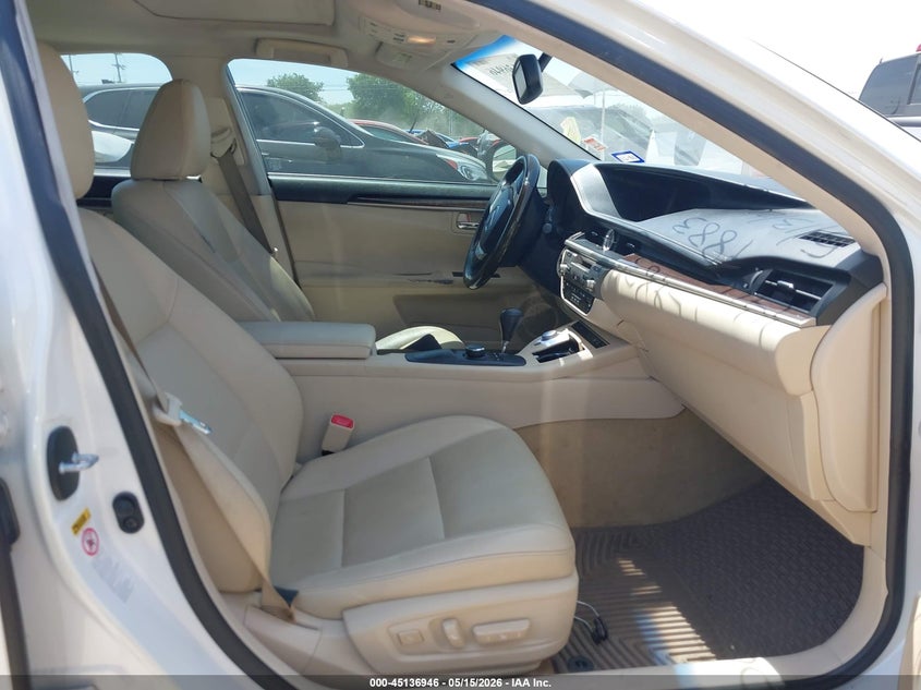 2014 Lexus ES VIN JTHBK1GG4E2144883 IAAI salvage auction — RIGHT FRONT, Original (Texas), sold $3,900 on 2026-07-13 (photo 5)