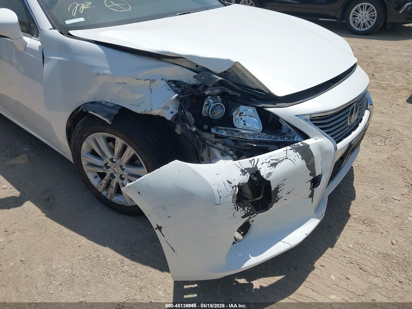 2014 Lexus ES VIN JTHBK1GG4E2144883 IAAI salvage auction — RIGHT FRONT, Original (Texas), sold $3,900 on 2026-07-13 (photo 6)