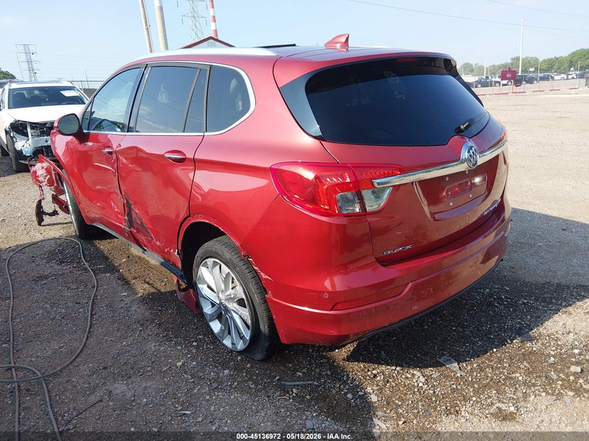 2016 Buick Envision VIN LRBFXFSX6GD177611 IAAI salvage auction — FRONT END, Clear (Indiana), sold $750 on 2026-07-22 (photo 3)