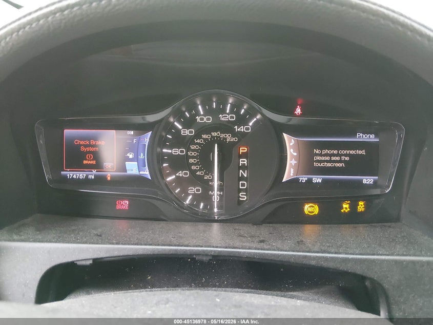 2013 Lincoln Mkx VIN 2LMDJ6JK4DBL43092 IAAI salvage auction — HAIL, Clear (Missouri), sold $800 on 2026-08-01 (photo 7)