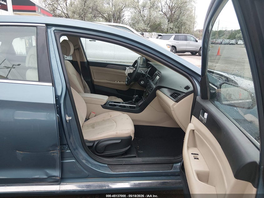 2017 Hyundai Sonata VIN 5NPE34AFXHH556984 IAAI salvage auction — FRONT END, Salvage (Montana), sold $350 on 2026-07-30 (photo 5)