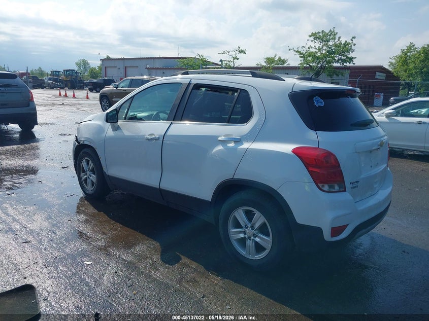 2019 Chevrolet Trax VIN KL7CJLSB1KB757455 IAAI salvage auction — FRONT END, Clear (Michigan), sold $350 on 2026-07-09 (photo 3)