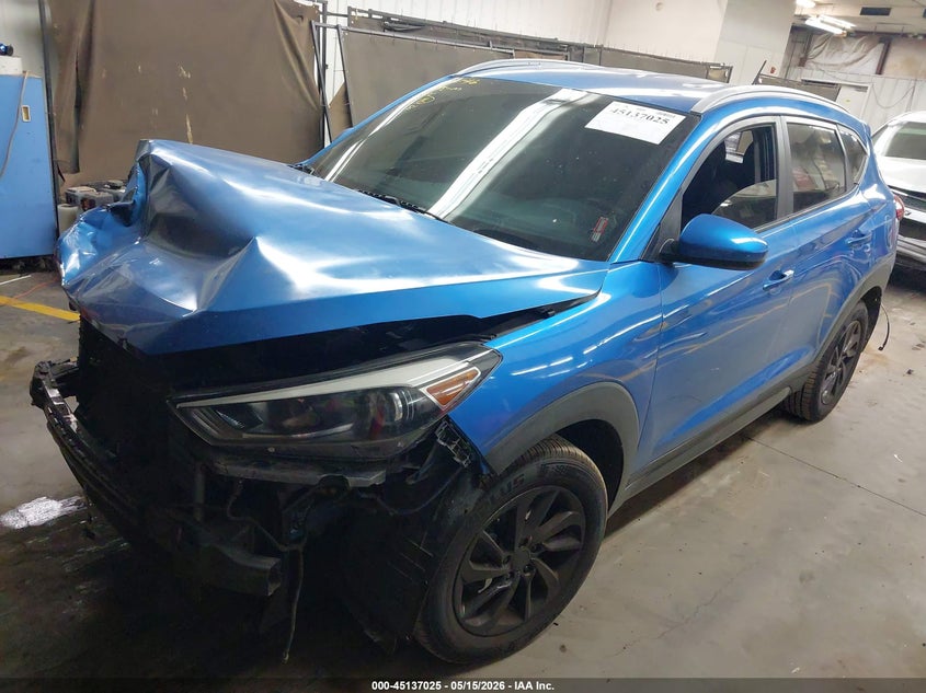 2016 Hyundai Tucson VIN KM8J33A45GU099170 IAAI salvage auction — FRONT & REAR, Salvage (Arizona), sold $975 on 2026-07-14 (photo 2)