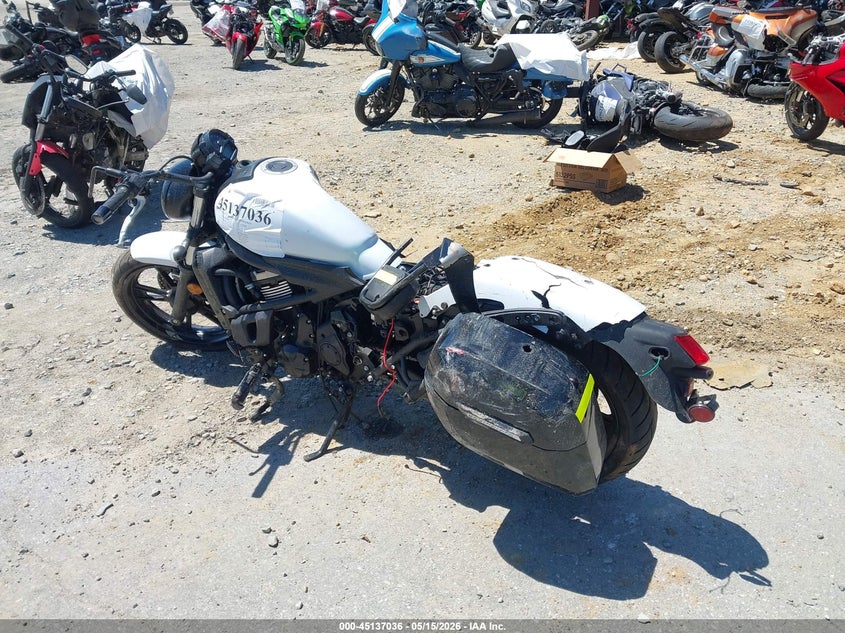 2018 Kawasaki En VIN JKAENEC10JDA01732 IAAI salvage auction — SIDE, Salvage (North Carolina), sold $300 on 2026-07-08 (photo 3)