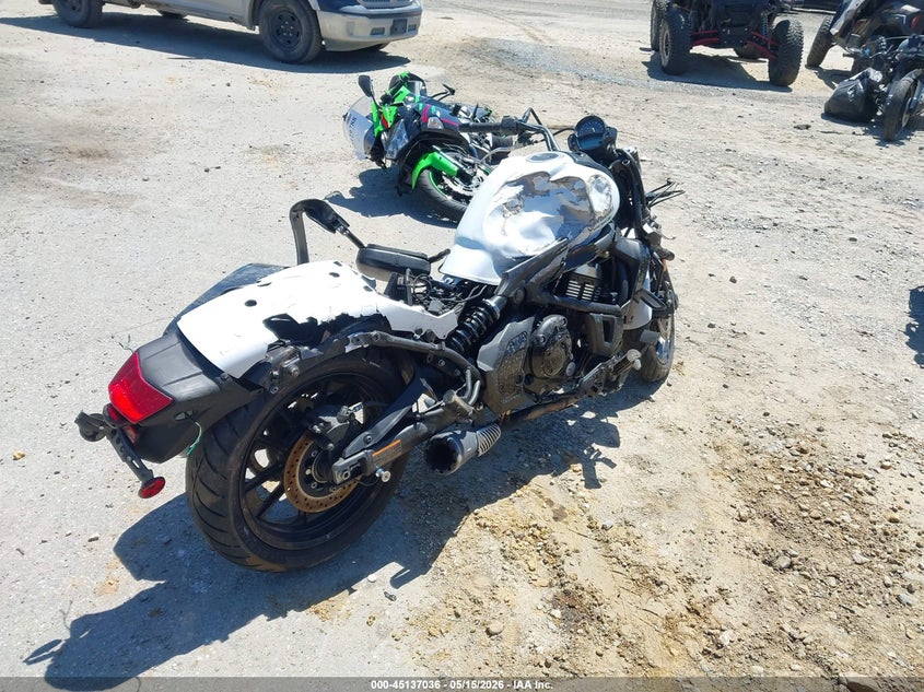 2018 Kawasaki En VIN JKAENEC10JDA01732 IAAI salvage auction — SIDE, Salvage (North Carolina), sold $300 on 2026-07-08 (photo 4)